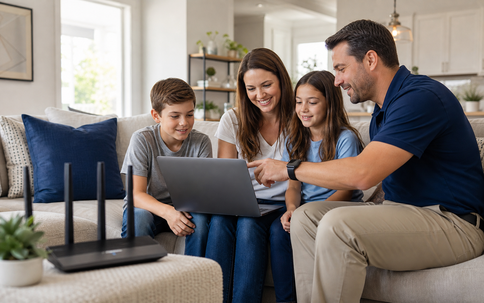 Home Tech Support para familia em casa