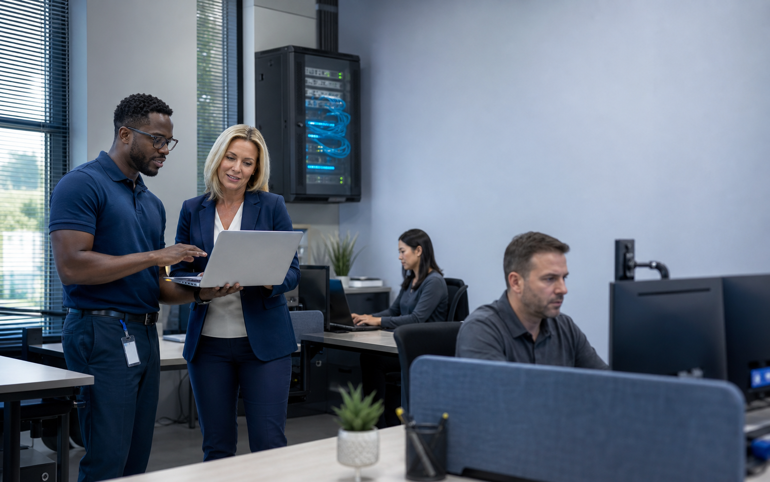 Business IT em escritorio pequeno